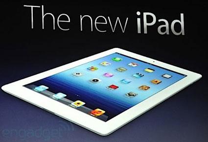 أبل تطلق رسميا " The New iPad"